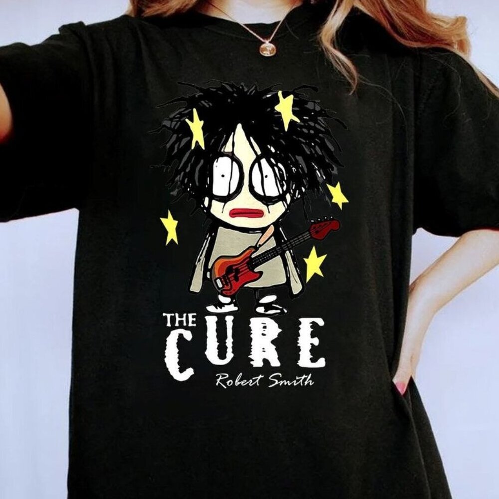 The Cure Robert Smith Funny Rock Band Graphic Music Fan Gift Unisex T-Shirt 91